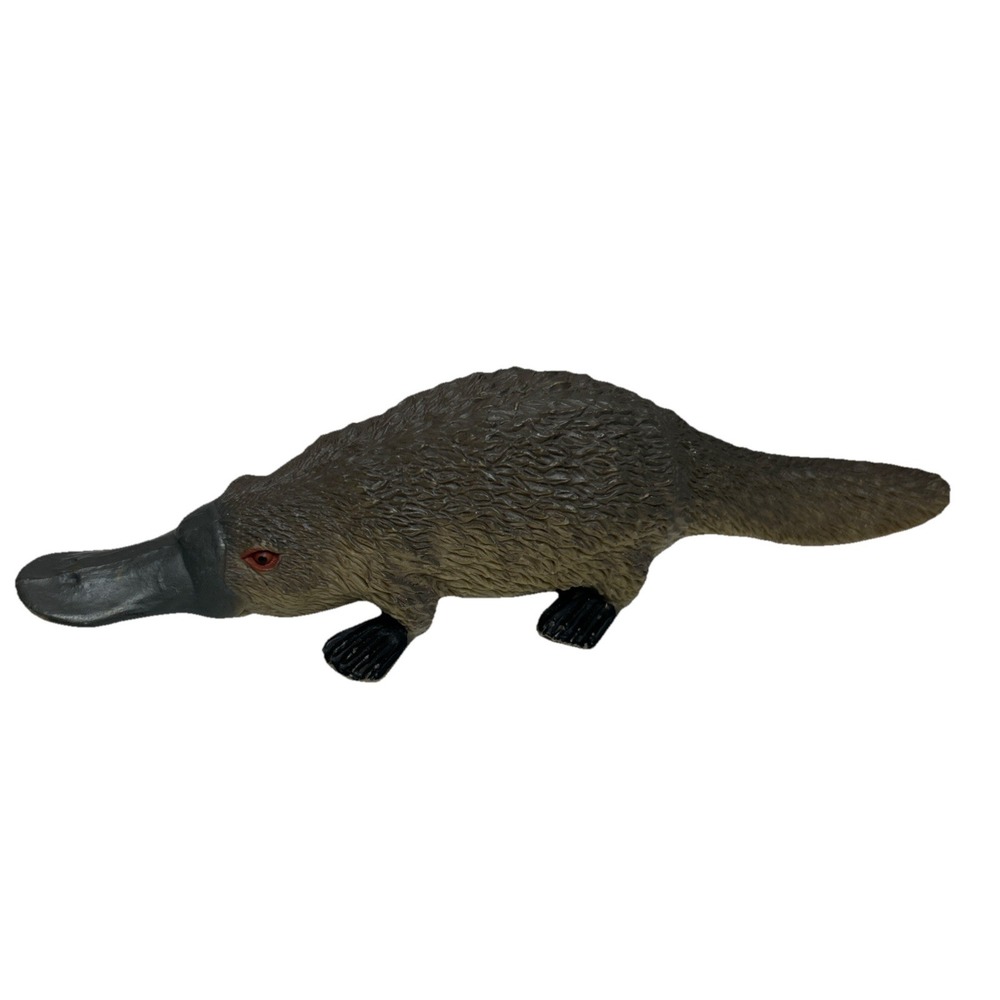 2019 MOJO Duck-Billed Platypus Animal Figure Educational Learning Toy Preowned